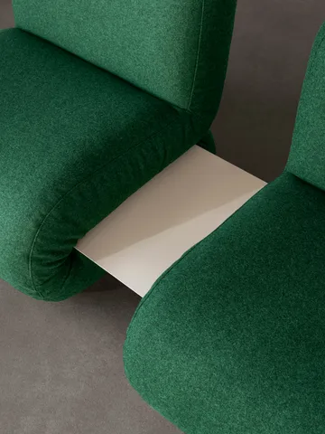 BAU lenestol - Vidar 0542 rød, rett - Lammhults