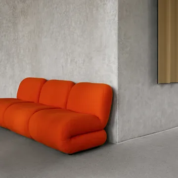 BAU sofa 3-seter, Megan sand - Lammhults
