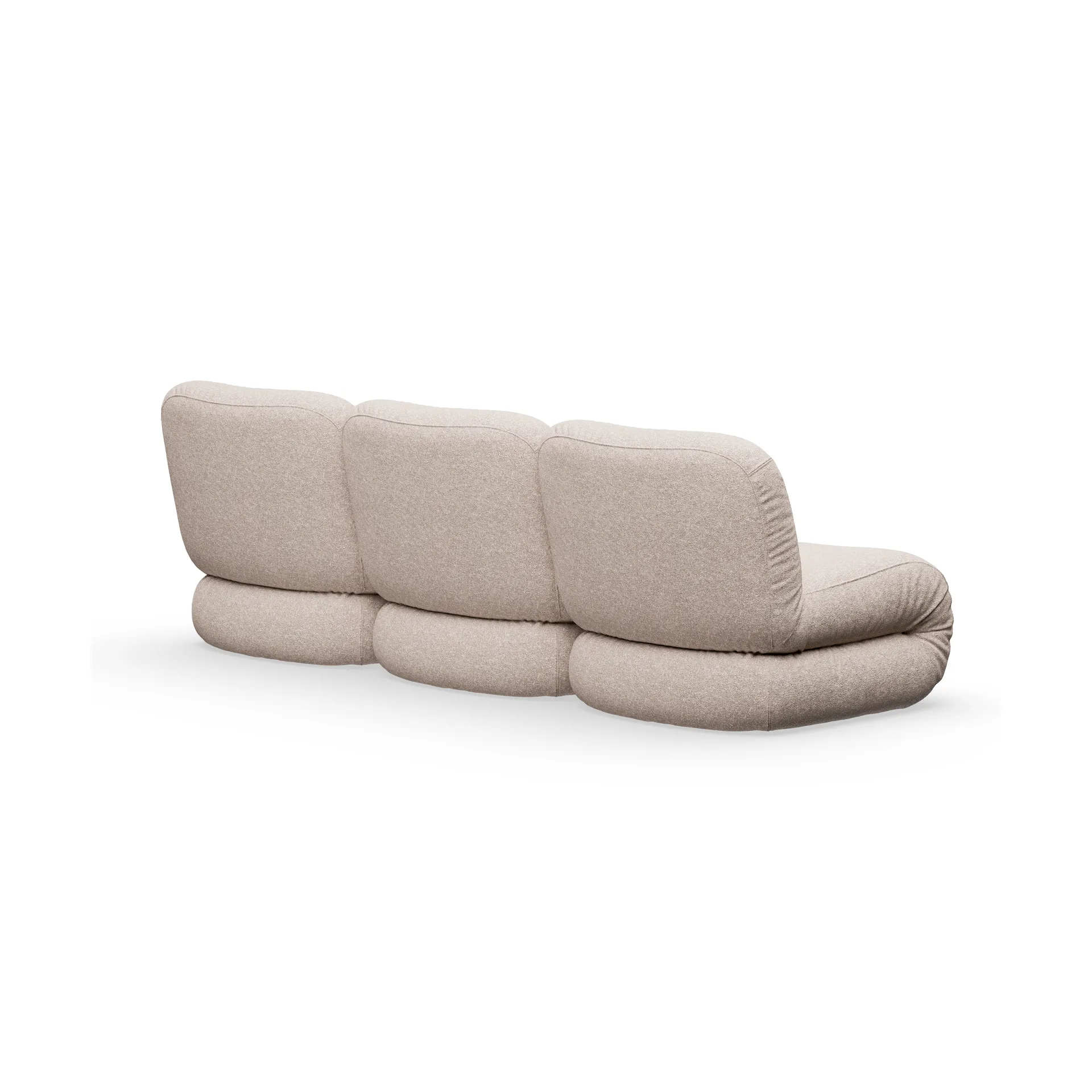 BAU sofa 3-seter, Zero beige,  Lammhults