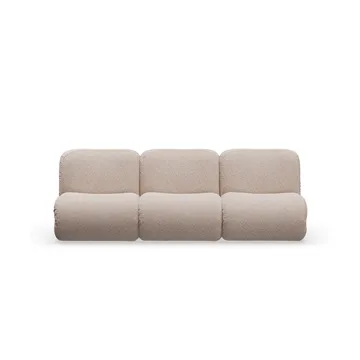 BAU sofa 3-seter, Zero beige - Lammhults