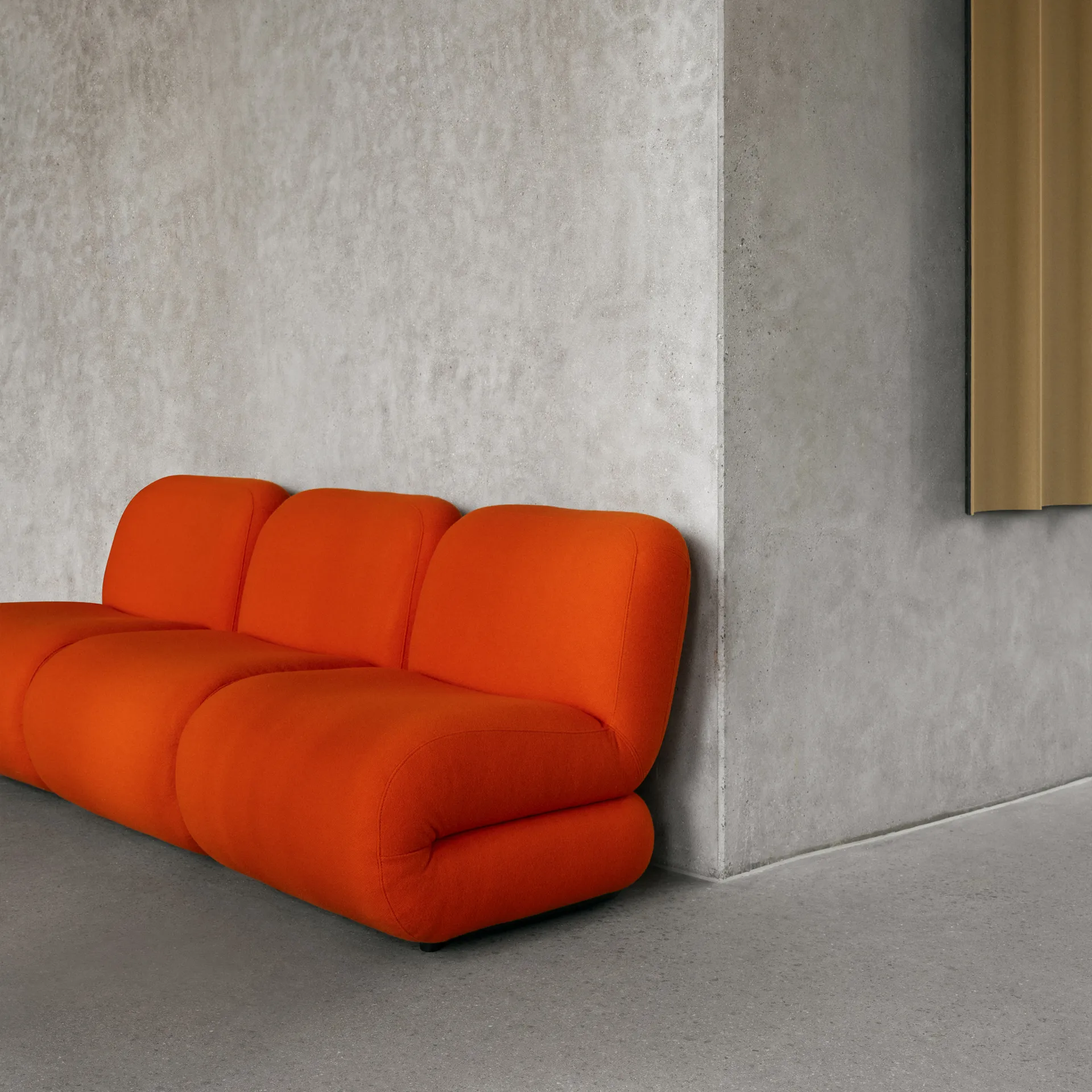 BAU sofa 3-seter, Zero beige Lammhults
