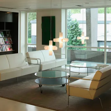 Chicago III sofabord - Svart laminat-svart - Lammhults