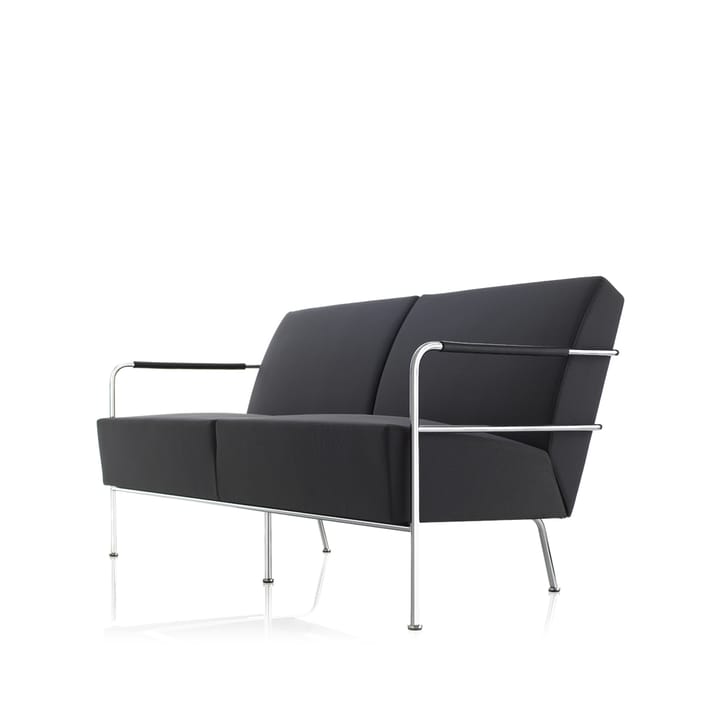 Cinema sofa - Elmo nordic svart-kromben - Lammhults