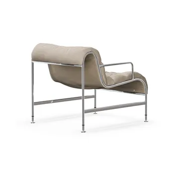 Sunny lenestol med armlener - Mauro Putty-kromstativ - Lammhults