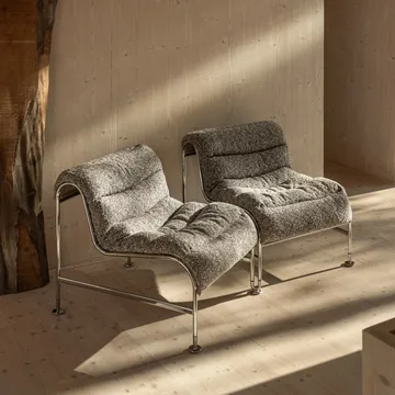 Sunny lenestol - Zero Svart-mattsvart stativ m. hjul - Lammhults