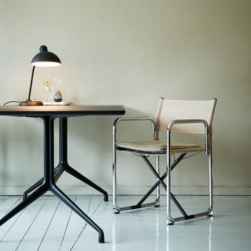 X75-2 armlenestol - svart, kromben - Lammhults