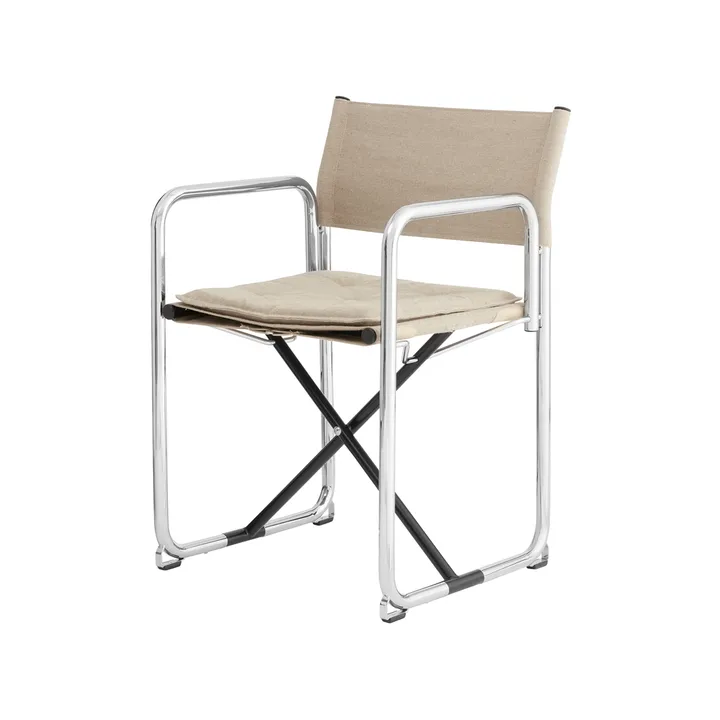 X75-2 armstol - Linnevev natur-krom - Lammhults