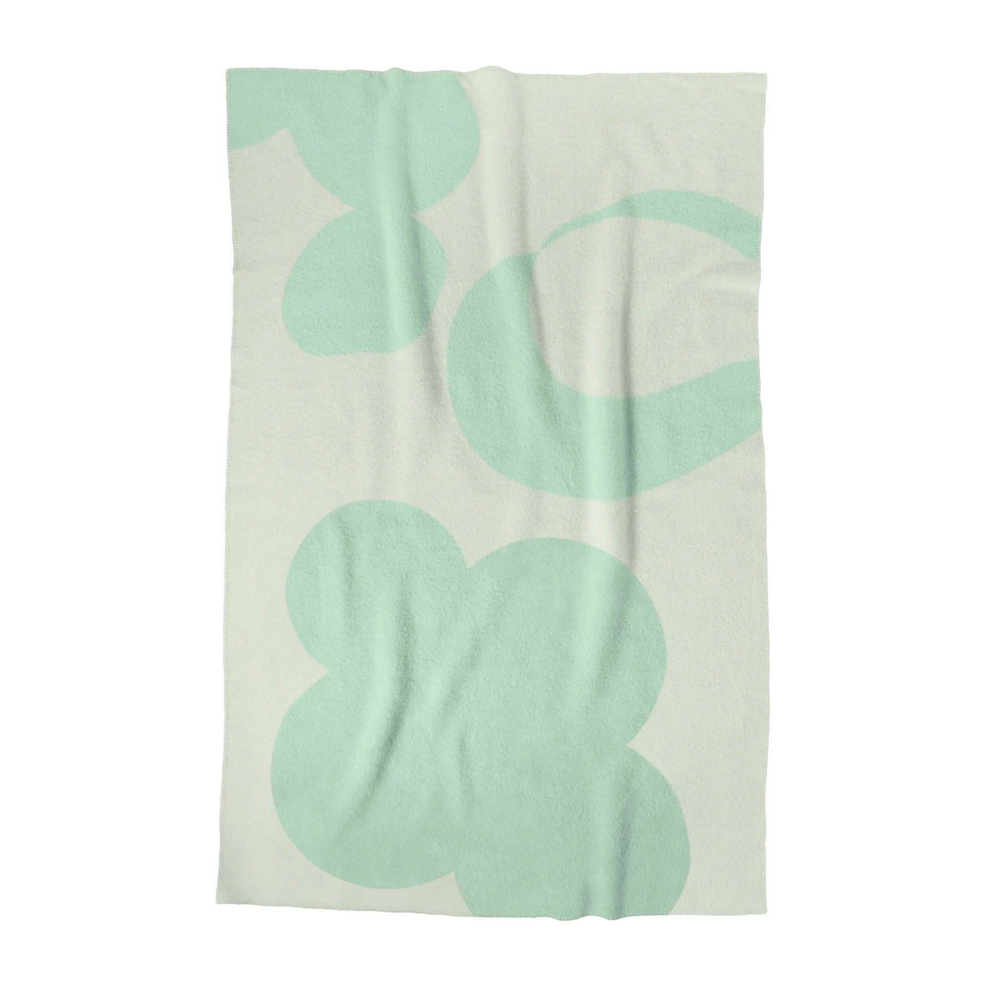 Anemone ullpledd 130 x 200 cm, Green Layered