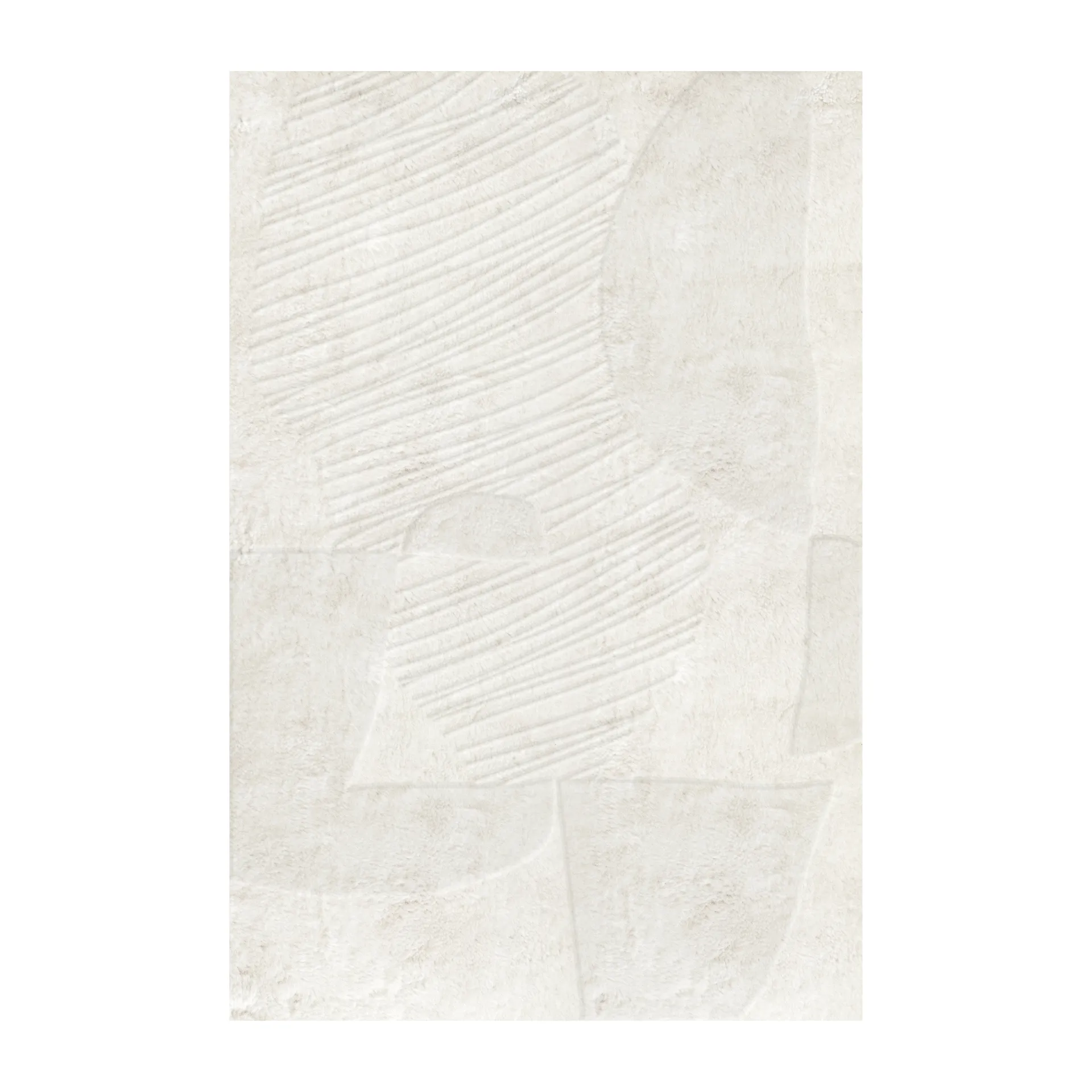Artisan Guild ullteppe, Bone white, 180 x 270 cm Layered