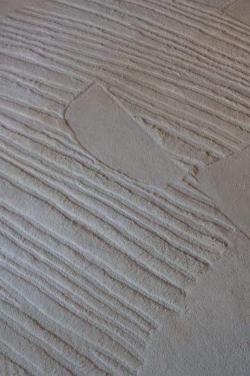 Artisan Guild ullteppe - Bone white, 180 x 270 cm - Layered