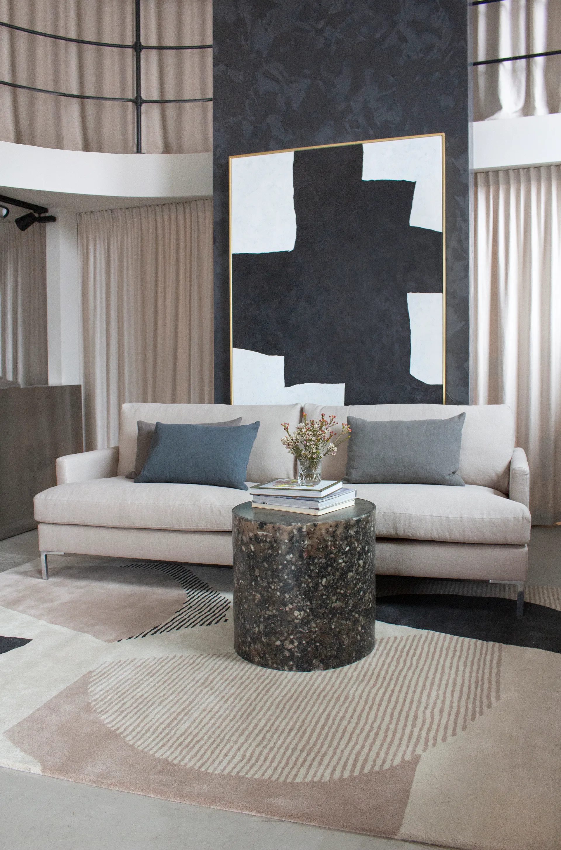 Birch ullteppe, 300 x 400 cm Layered