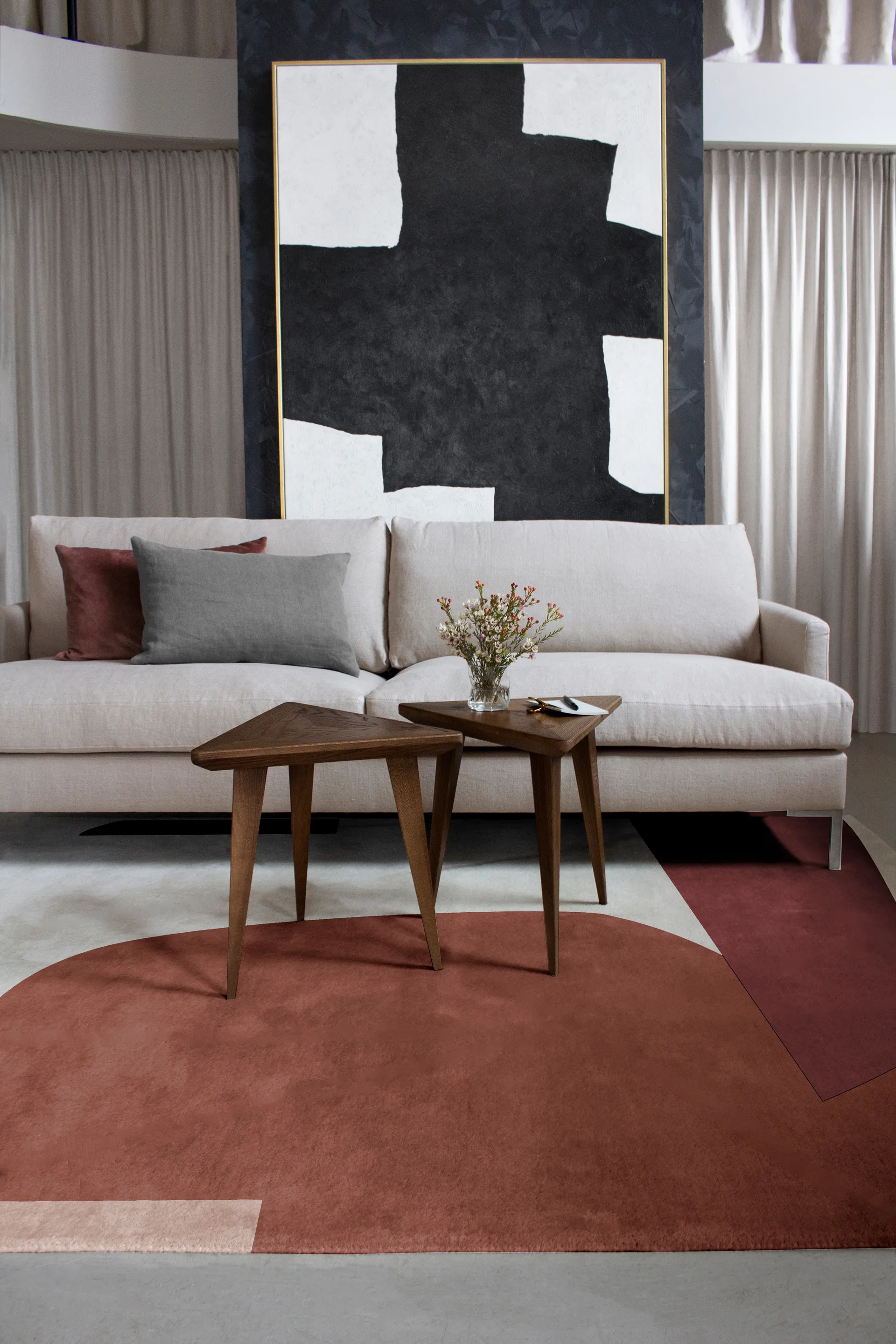 Cloudberry ullteppe, 200x300 cm Layered