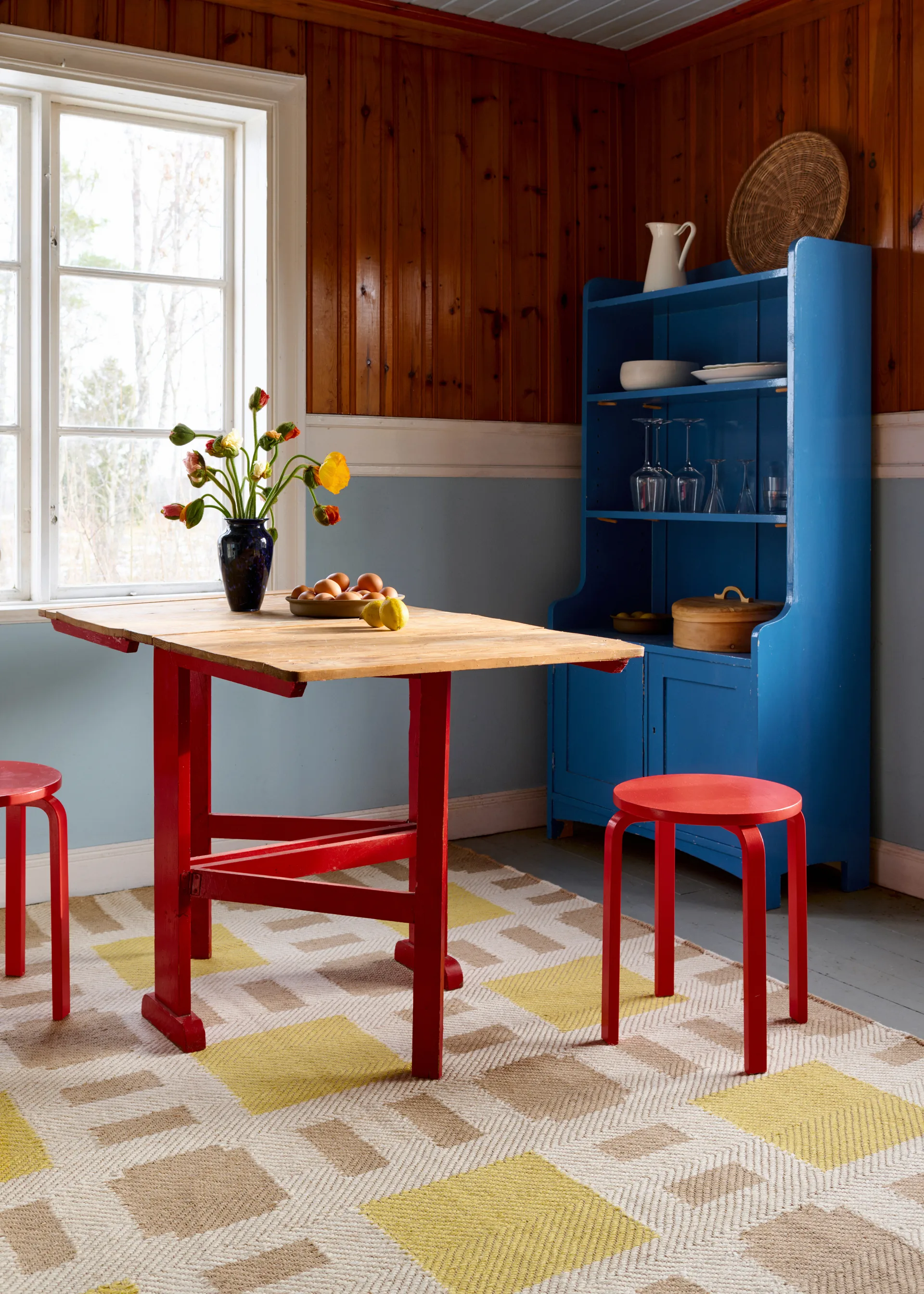 Evelina Kroon juteteppe 180 x 270, Sunny side up Layered