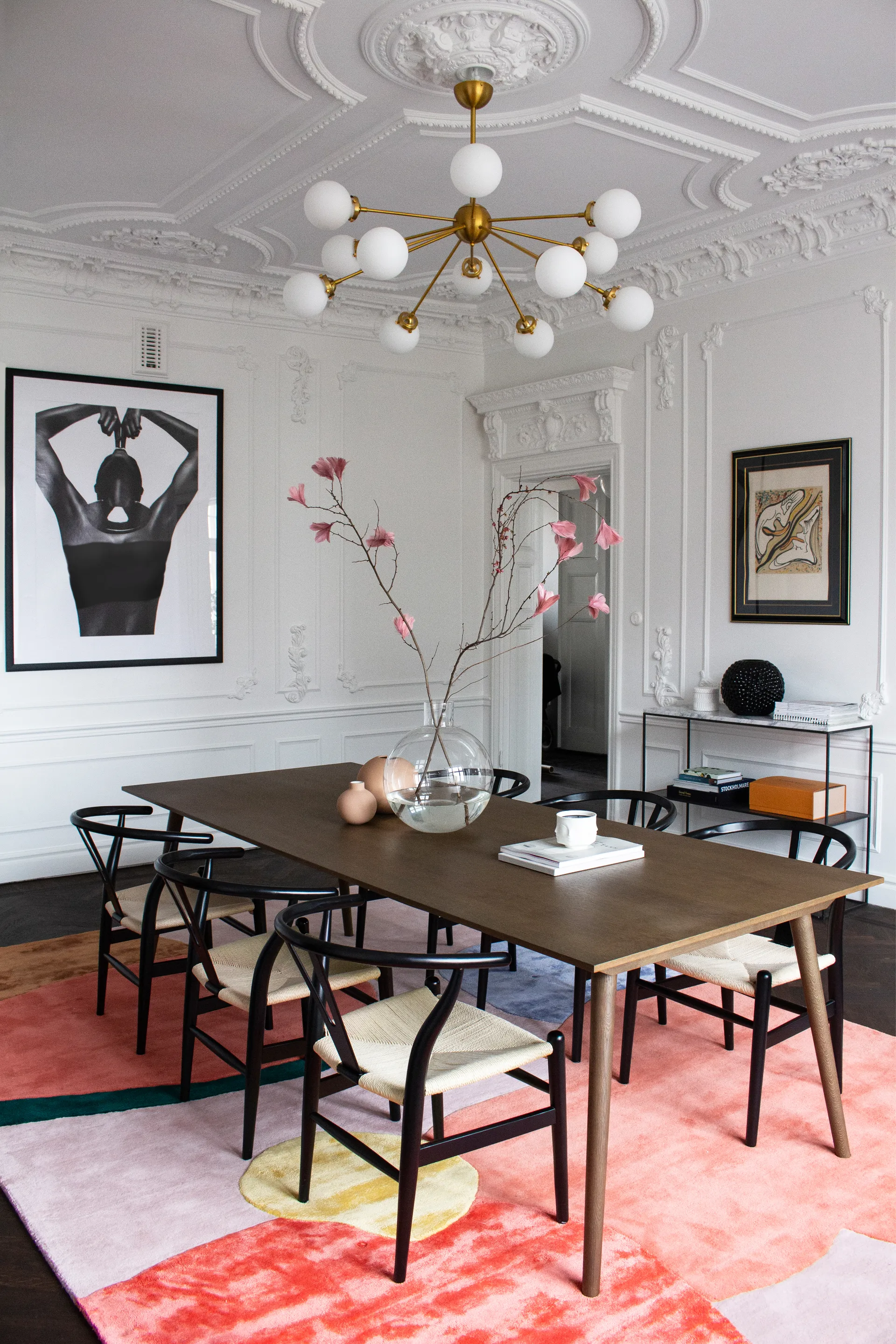 Flower Field ullteppe 160 x 230 cm, Pink Layered