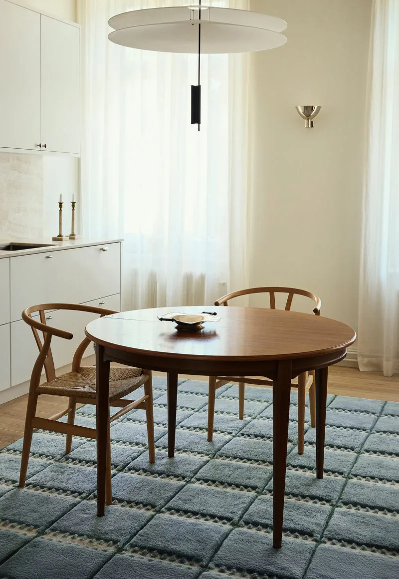 Lilly ullteppe, Blue, 250x350 cm Layered