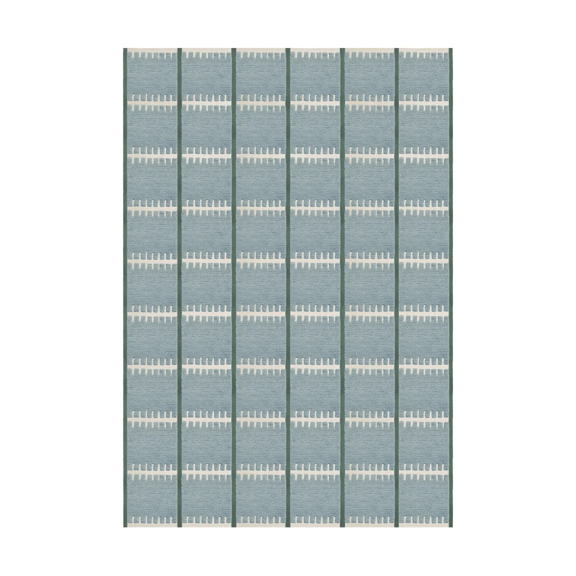 Lilly ullteppe, Blue, 300x400 cm Layered