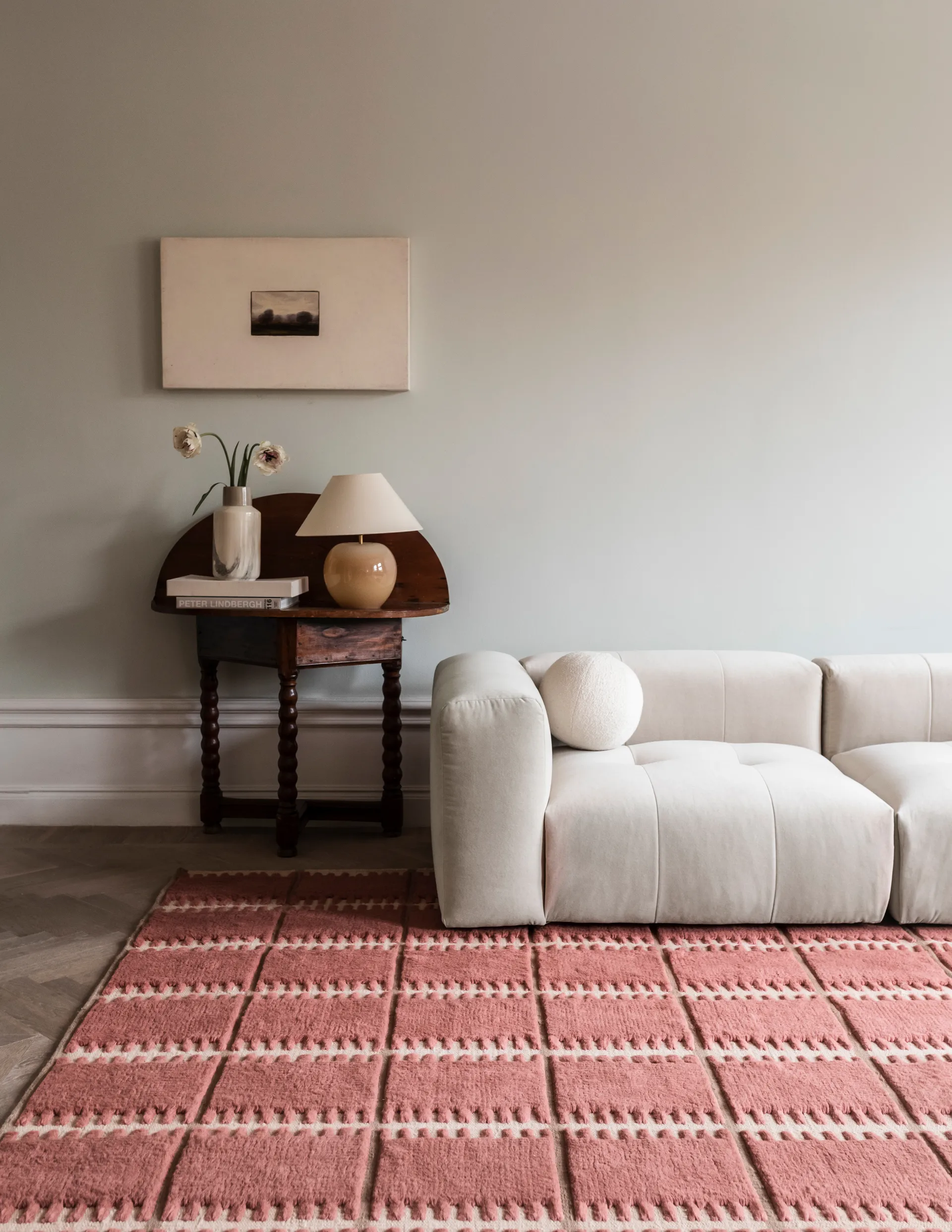 Lilly ullteppe, Claret red, 250 x 350 Layered