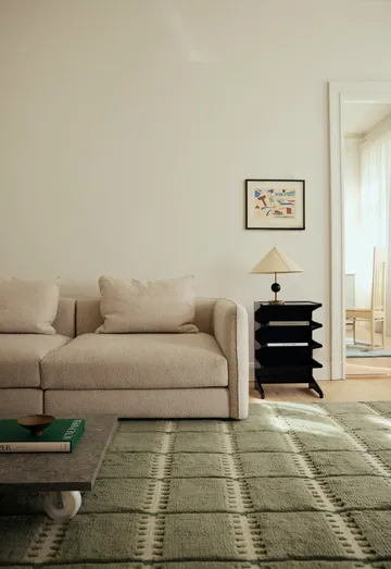 Lilly ullteppe - Green, 180x270 cm - Layered