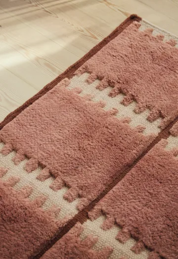 Lilly ullteppe - Rust, 250x350 cm - Layered