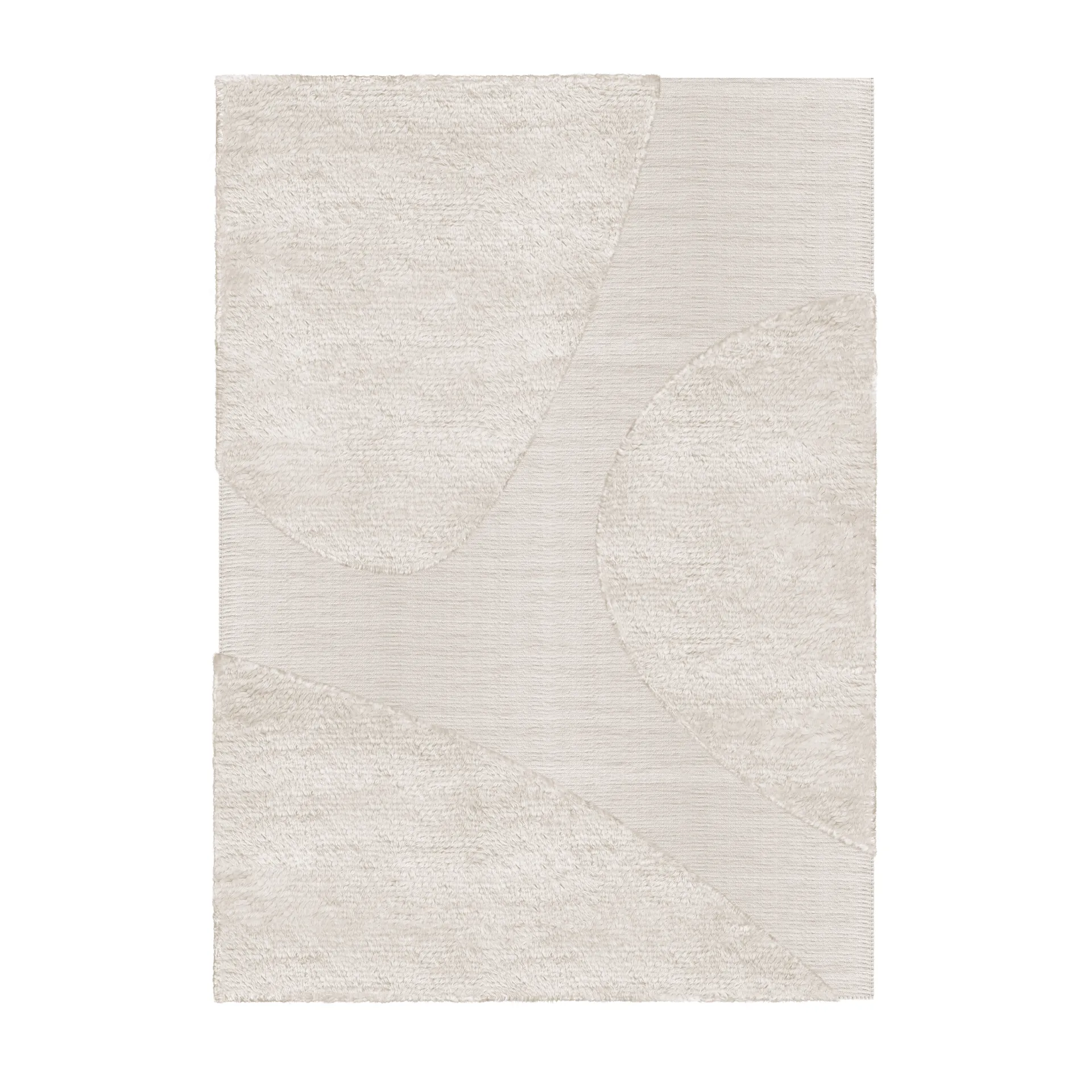 Punja plasma ullteppe 250 x 350 cm, Off-white Layered