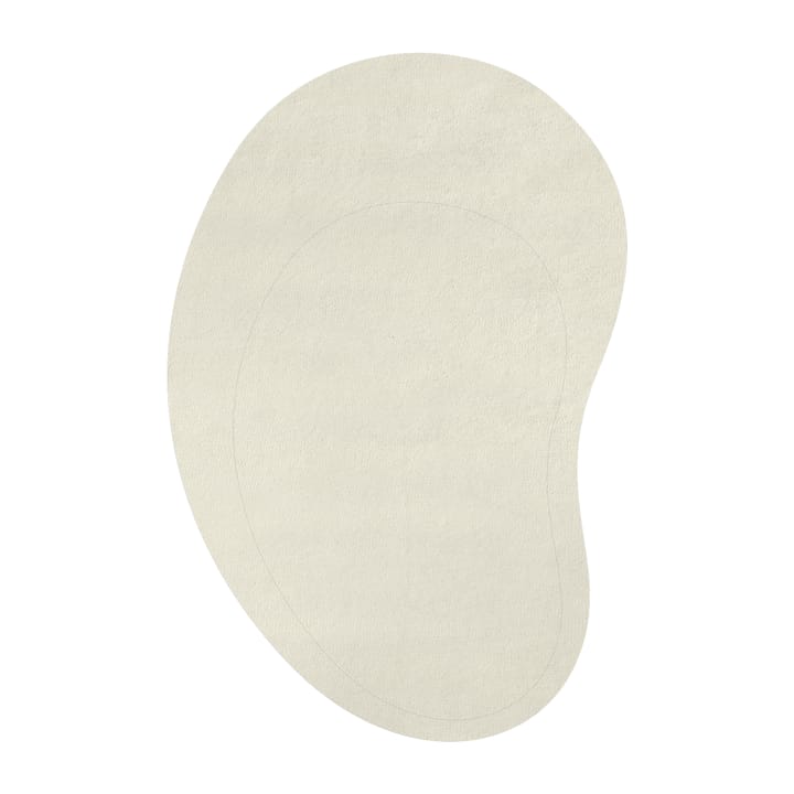 Residue ullteppe 235 x 350 cm - Bone White - Layered
