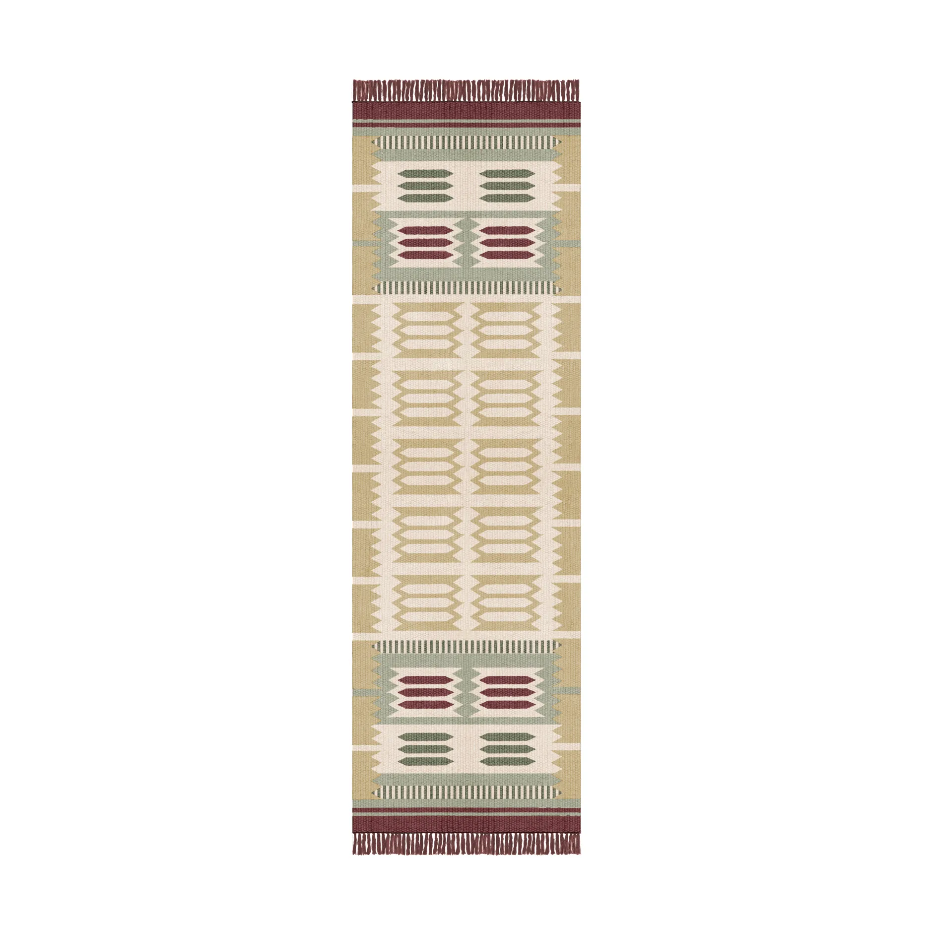 Röllakan Hilma gangteppe, Primrose, 75x240 cm Layered