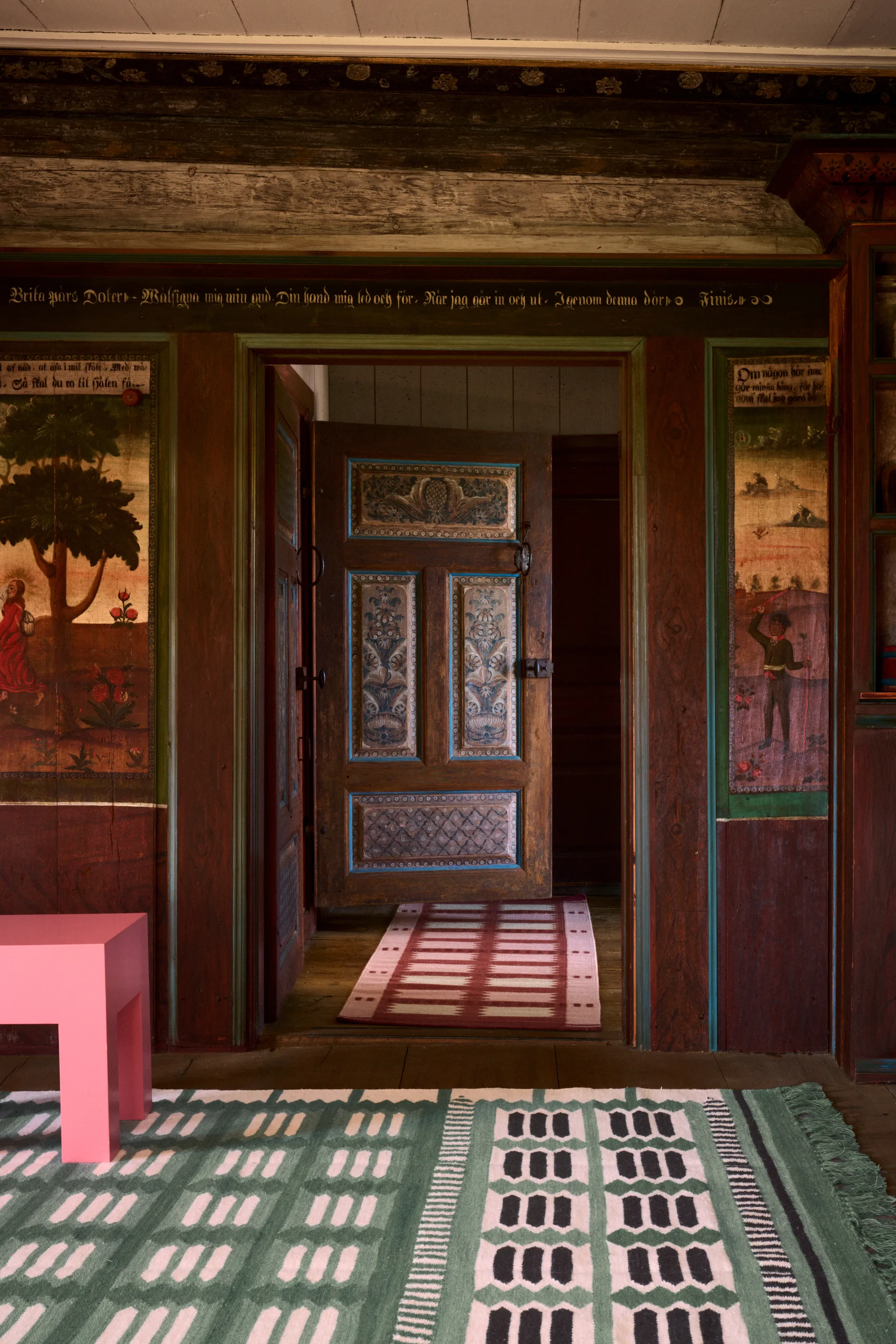 Röllakan Hilma ullteppe, Fern, 200x300 cm Layered