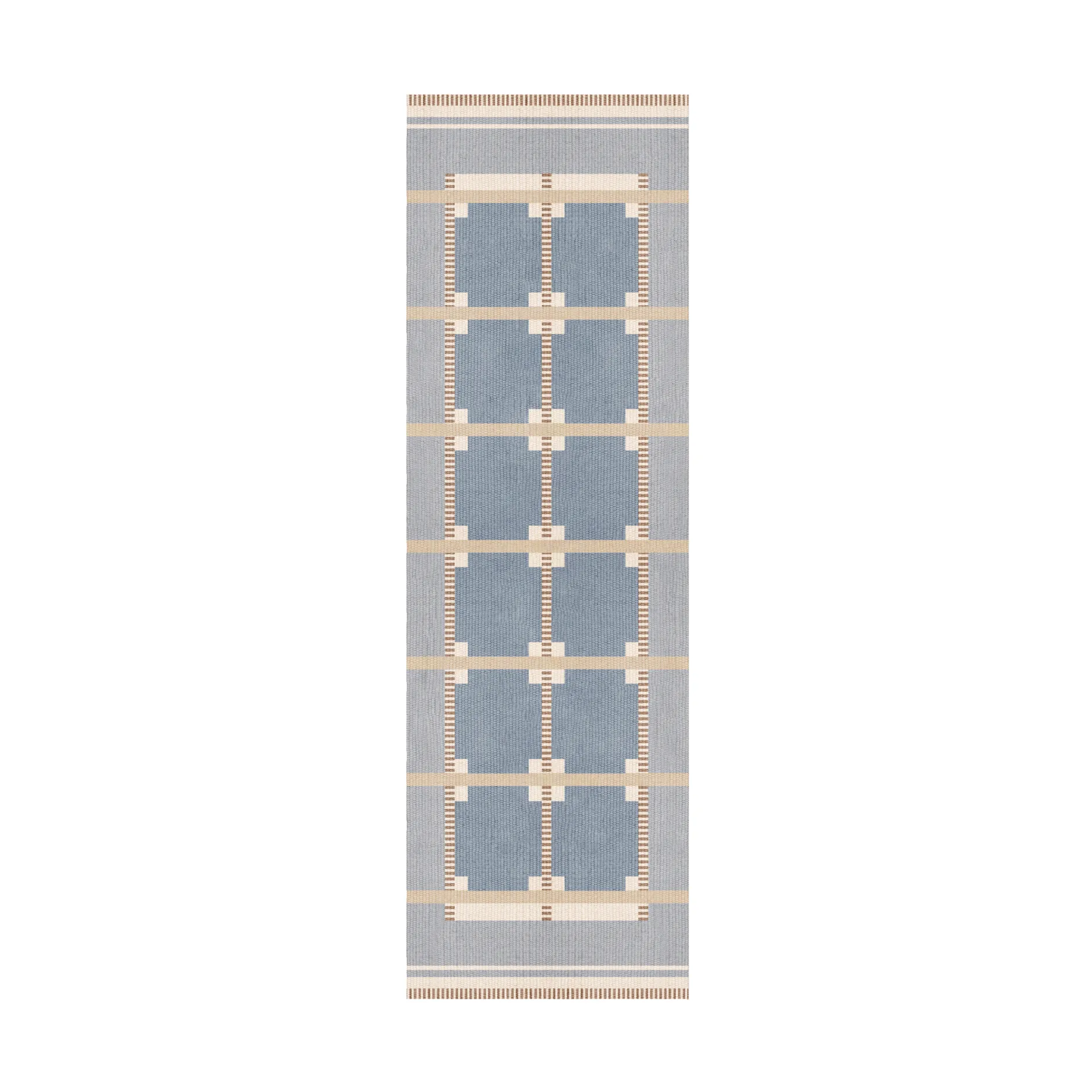 Röllakan Ruth gangteppe, Summer sky, 75x240 cm Layered