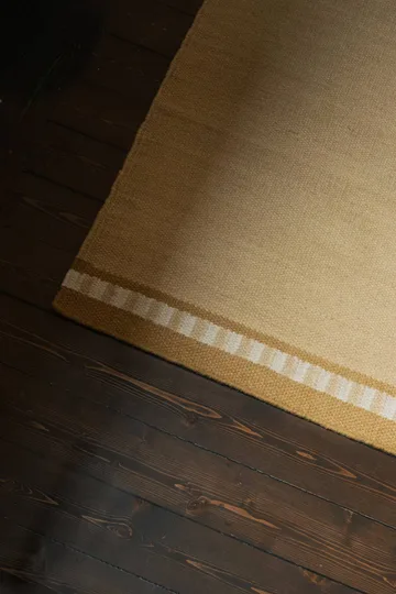 Röllakan Solid ullteppe - Mariegold, 200x300 cm - Layered