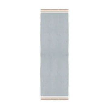 Röllakan Solid ullteppe - Sky blue, 75×240 cm - Layered