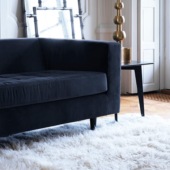 Shaggy gulvteppe 180x270 cm, Off White Layered