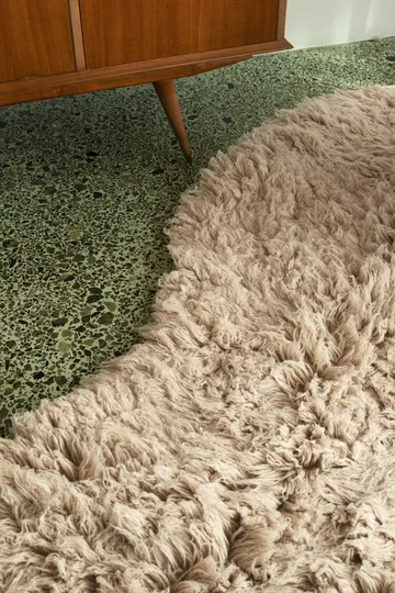 Shaggy teppe 200x300 cm - Oatmeal - Layered