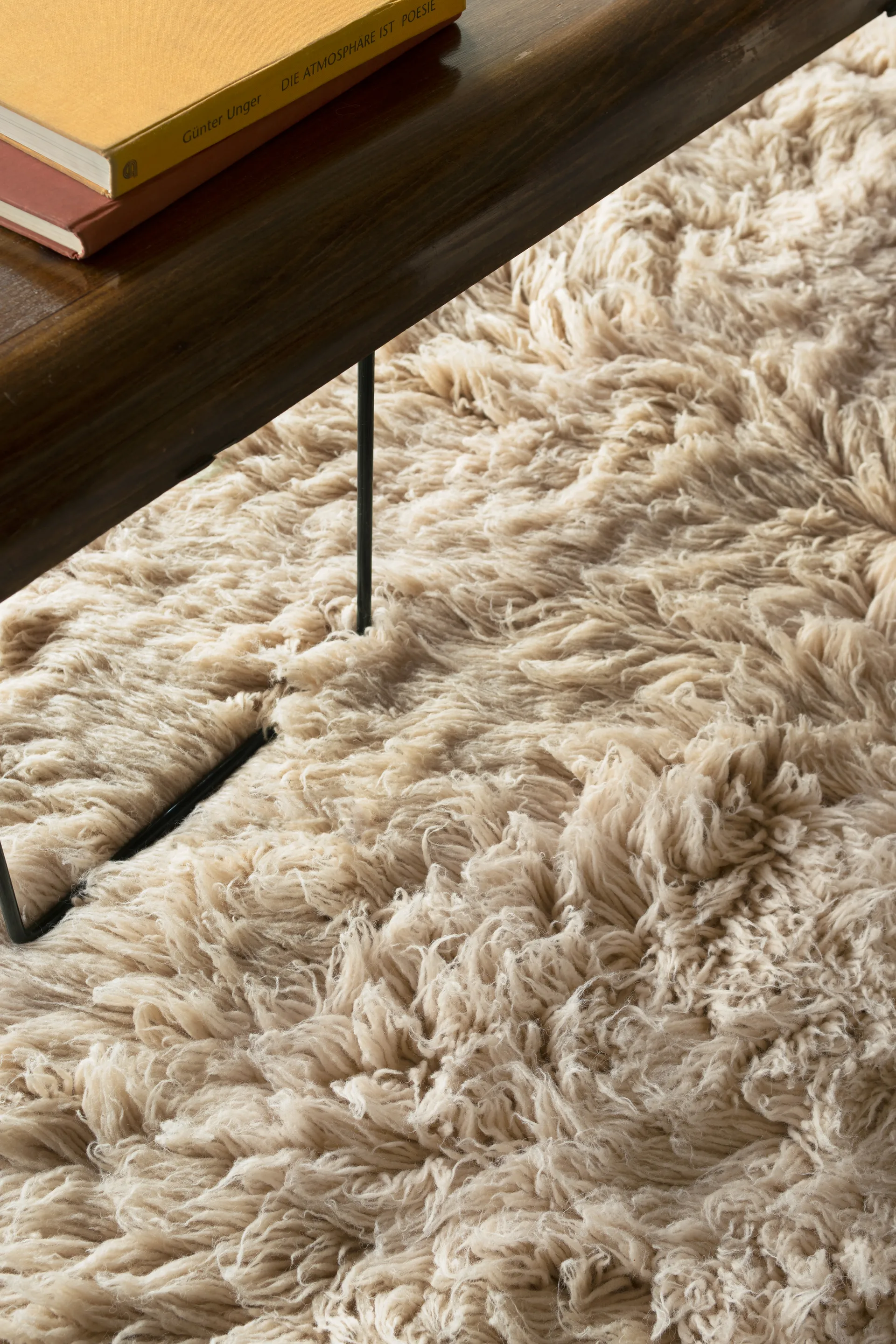 Shaggy teppe 300 x 400 cm, Oatmeal Layered