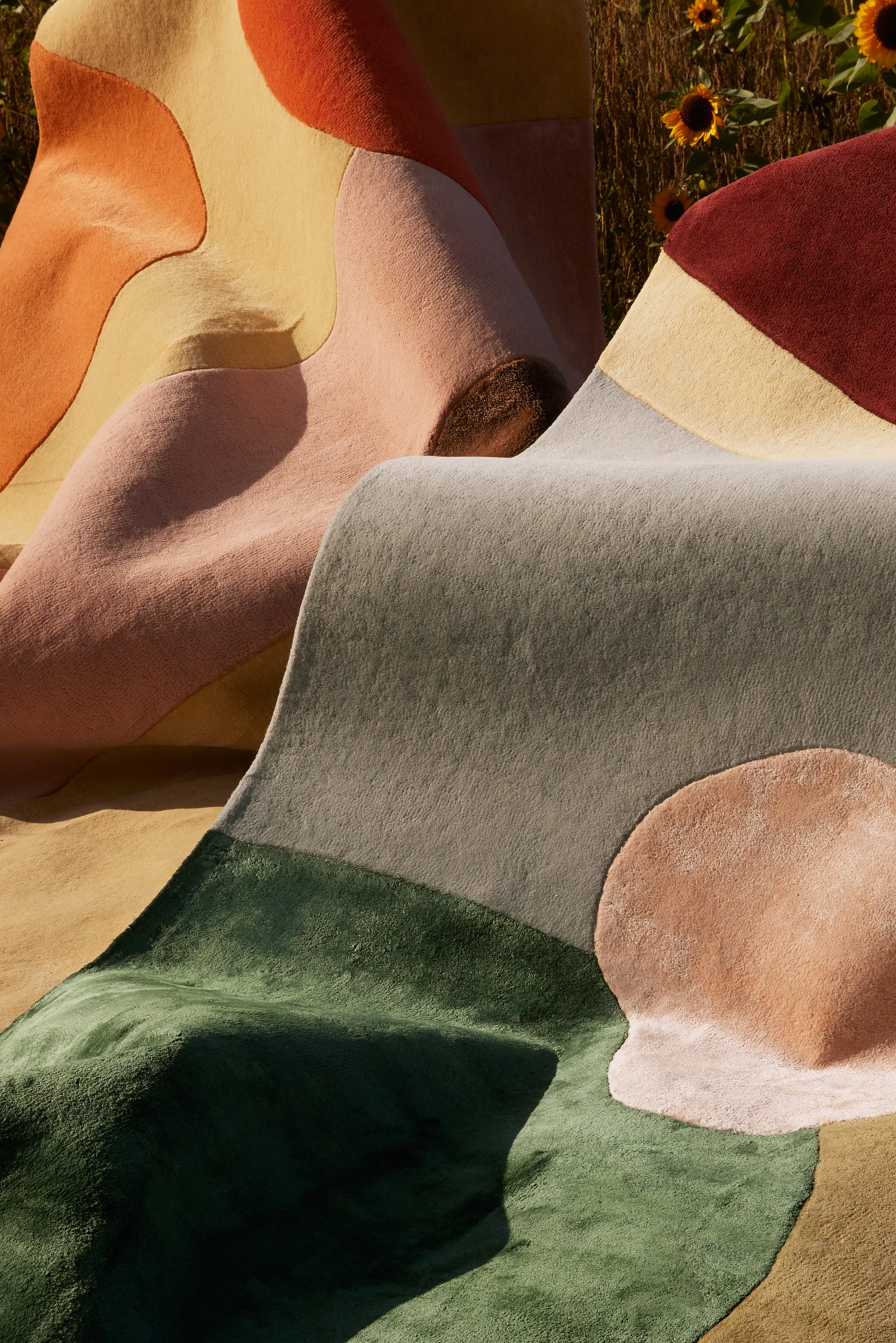 Sleeping Flower ullteppe, 250x350 cm Layered