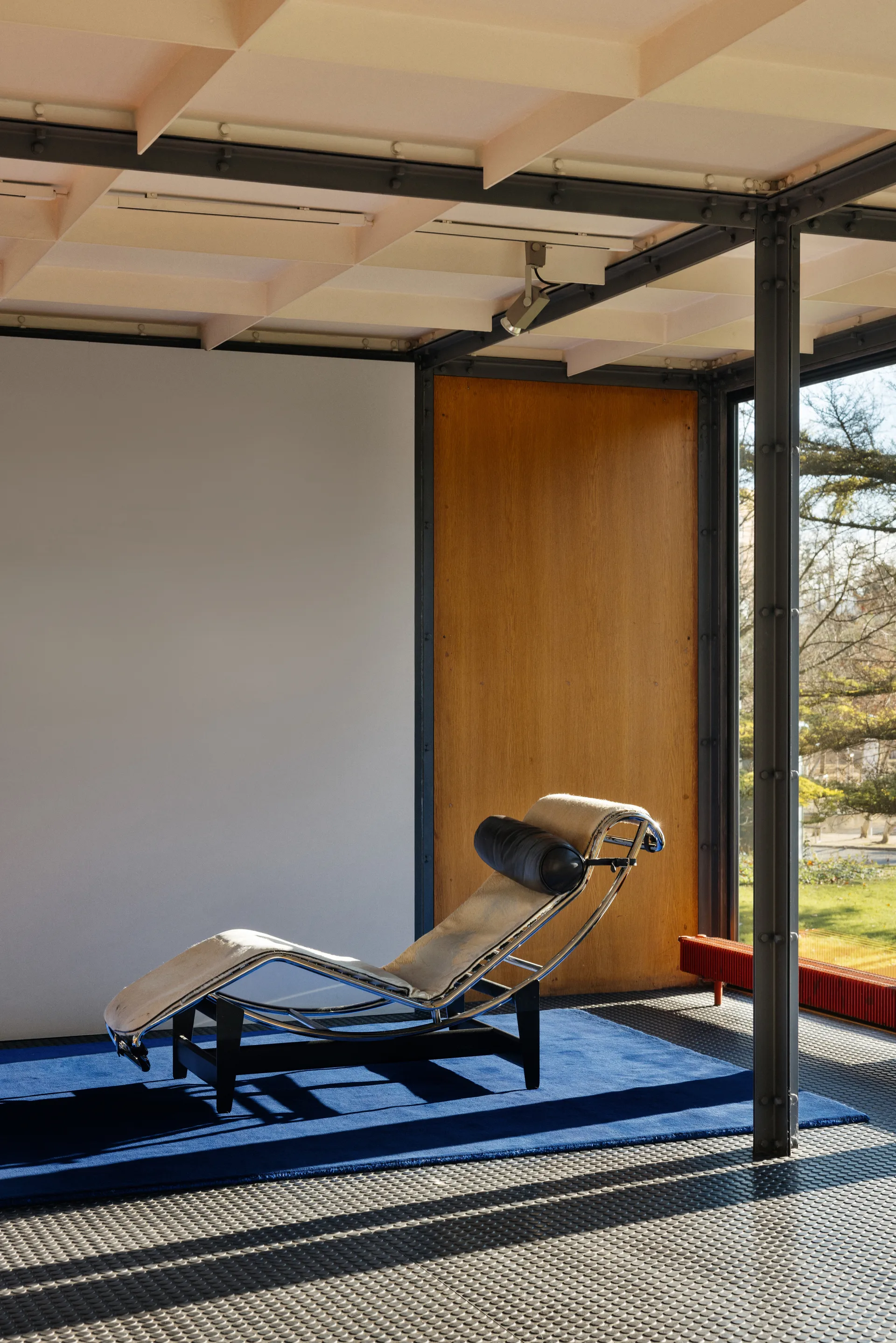 Solid Wool ullteppe, Blue foncé, 200x300 cm Layered