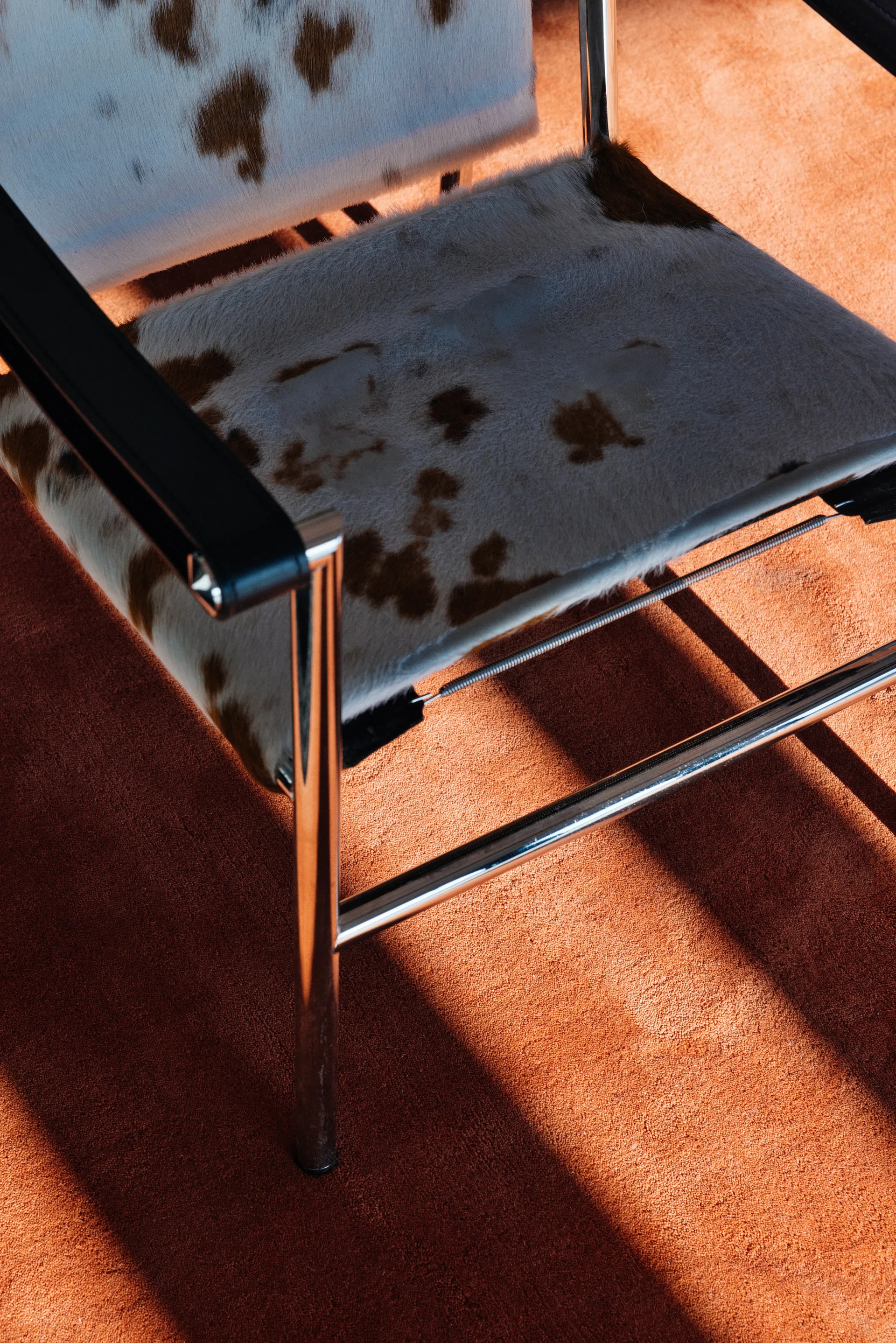 Solid Wool ullteppe, Red ochre, 200x300 cm Layered