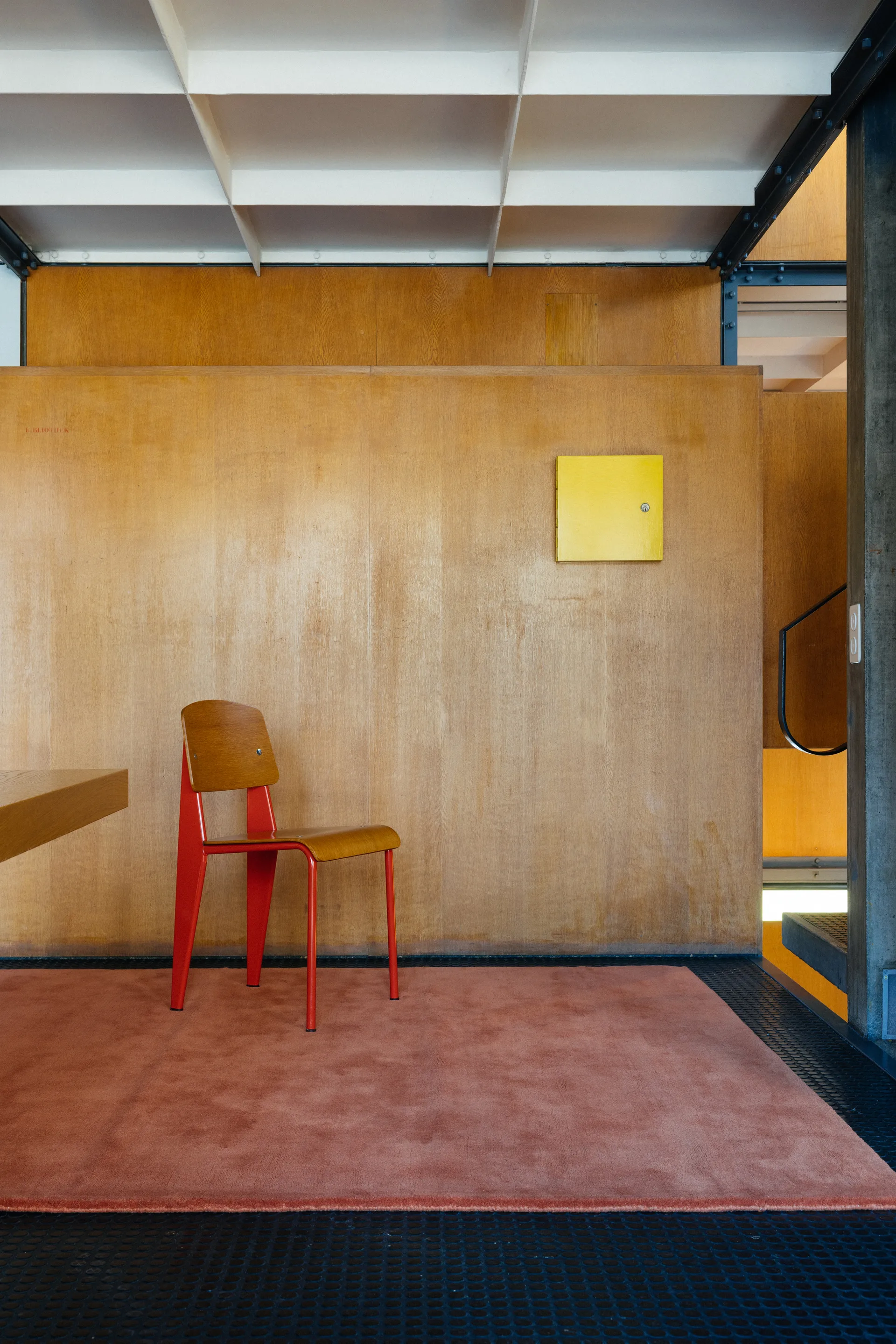 Solid Wool ullteppe, Red ochre, 200x300 cm Layered