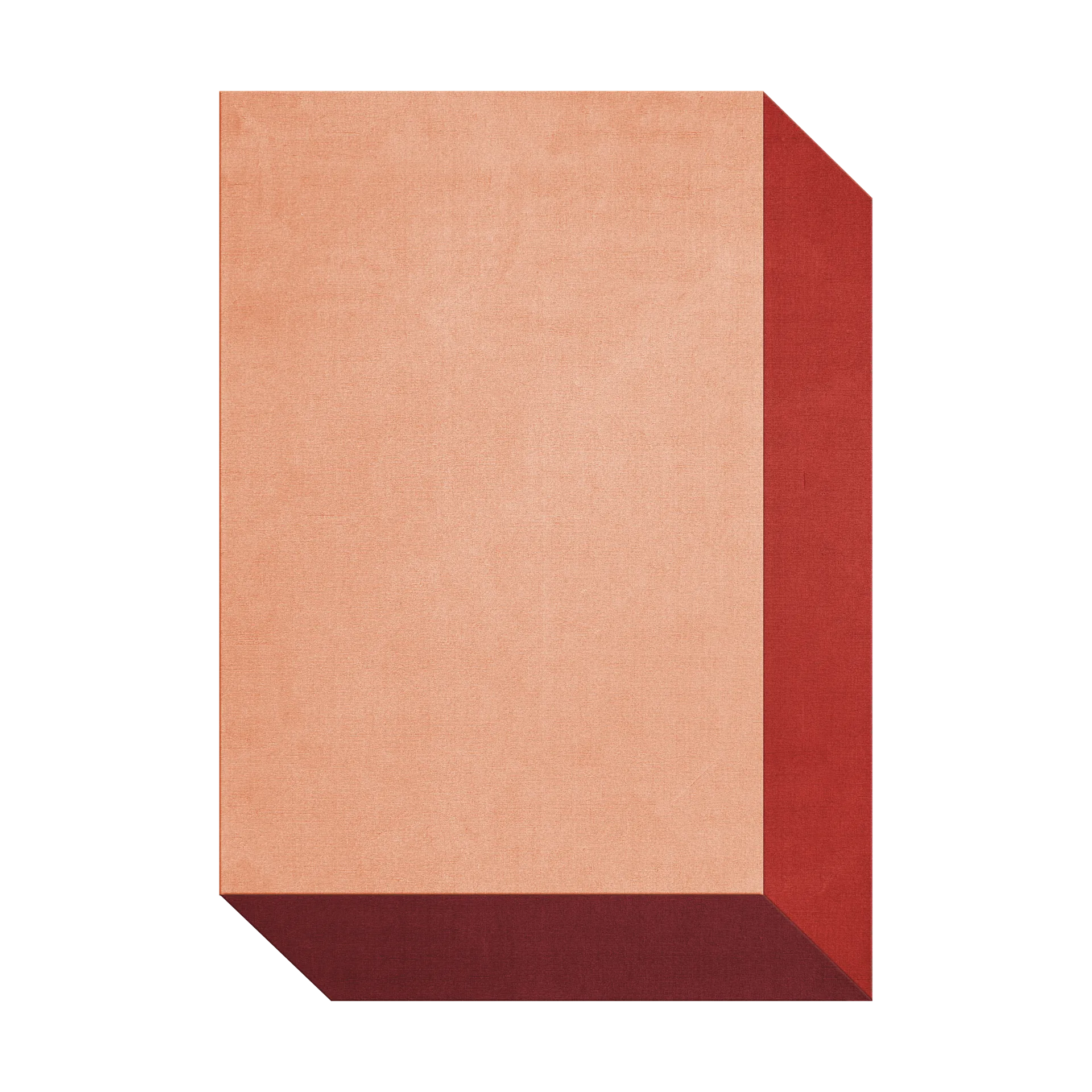 Teklan Box ullteppe, Corals, 180x270 cm Layered