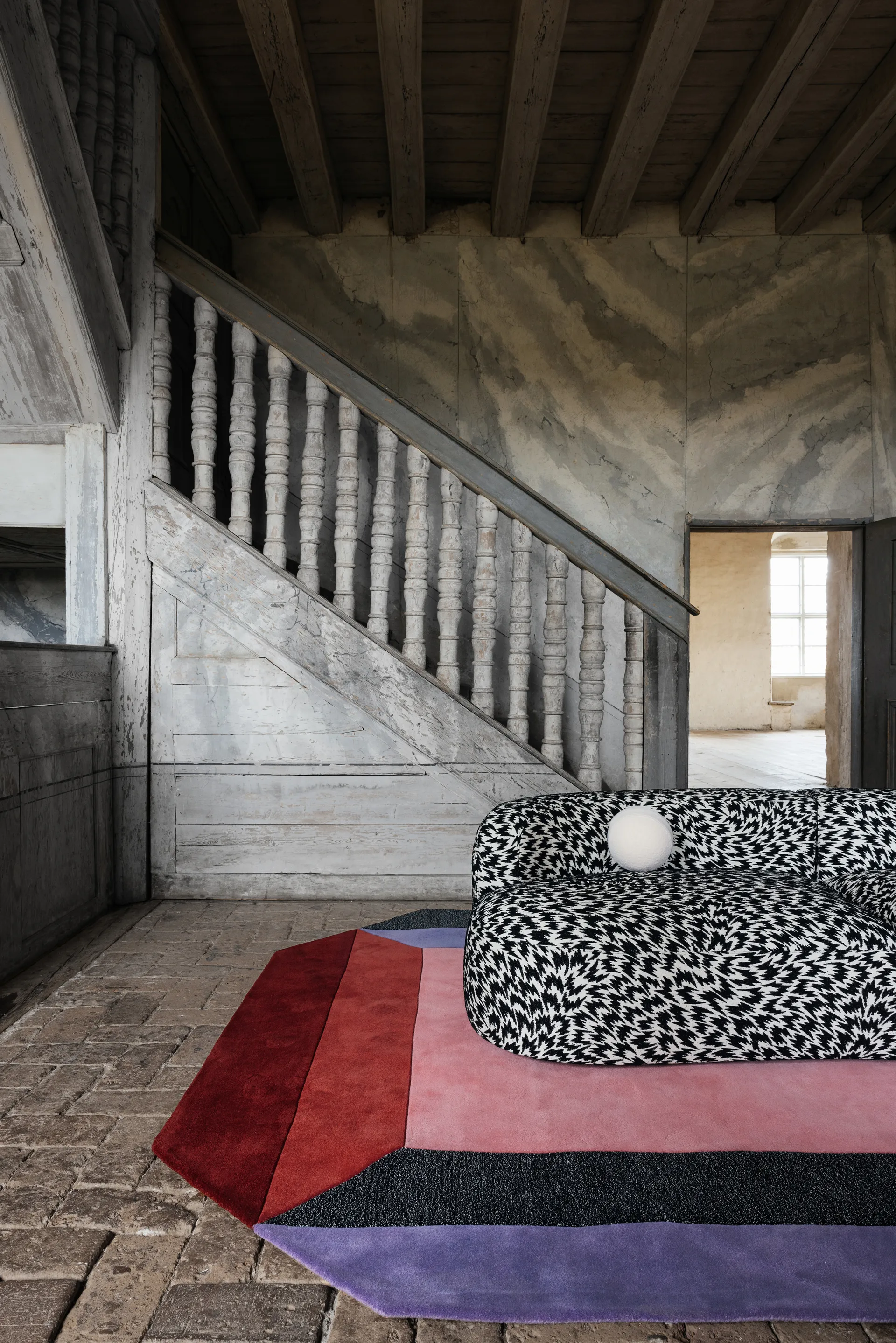 Teklan Crystal Spectrum ullteppe, Multi, 180x270 cm Layered