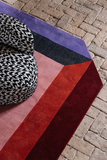 Teklan Crystal Spectrum ullteppe - Multi, 300x400 cm - Layered