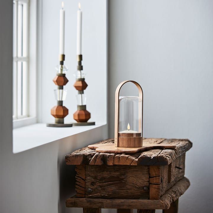 Candlelight portabel bordlampe, light oak Le Klint