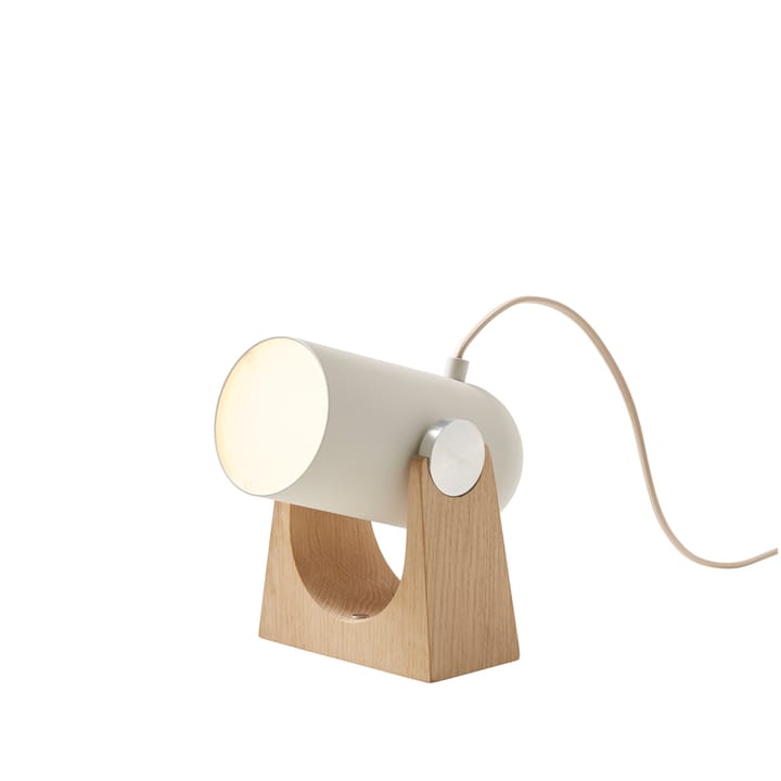 Carronade bordlampe - sand, aluminium/ask såpe - Le Klint