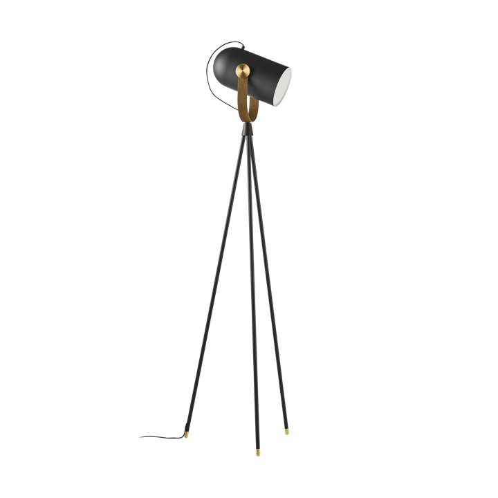 Carronade II gulvlampe - Svart-røkt eik - Le Klint