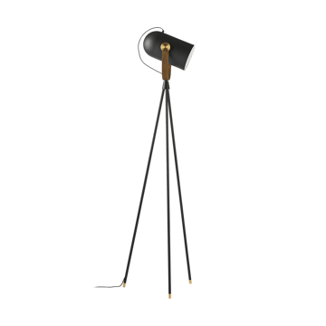 Carronade II gulvlampe - Svart-røkt eik - Le Klint