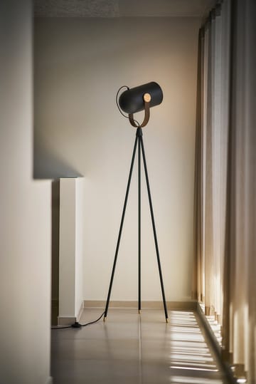 Carronade II gulvlampe - Svart-røkt eik - Le Klint