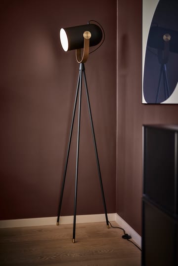 Carronade II gulvlampe - Svart-røkt eik - Le Klint