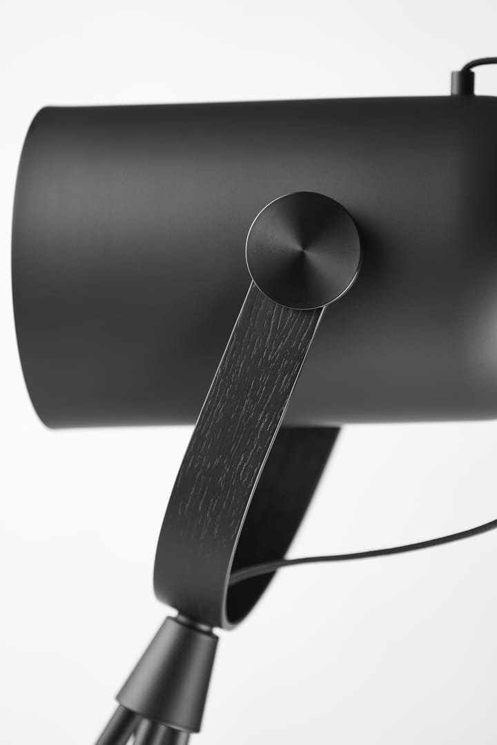 Carronade II gulvlampe, Svart-svart eik Le Klint