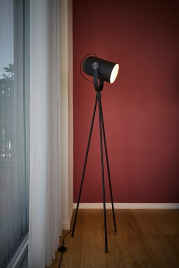 Carronade II gulvlampe - Svart-svart eik - Le Klint