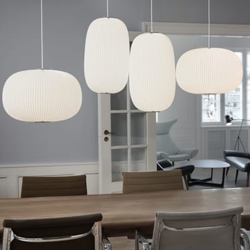 Lamella 1 pendel - hvit, led, sølv - Le Klint