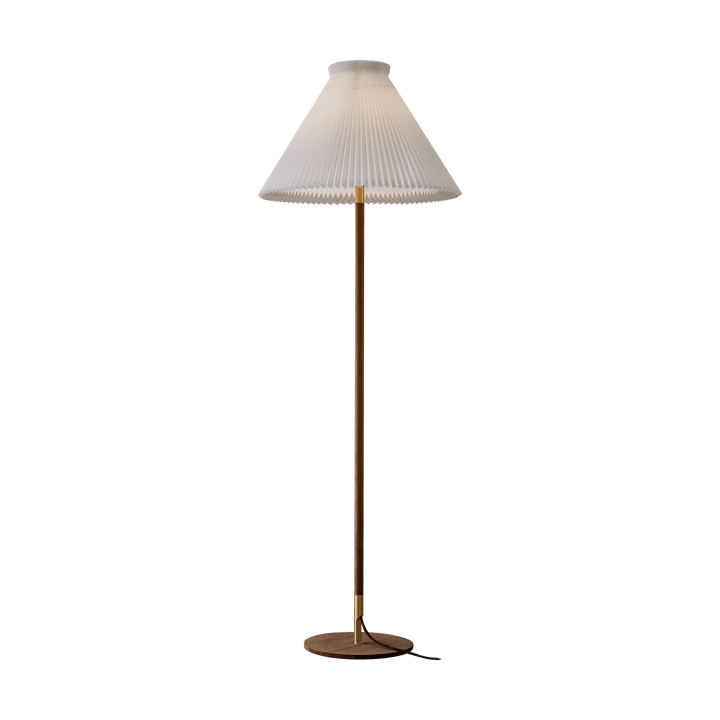 LK80 gulvlampe 160 cm - Smoked oak-brass - Le Klint
